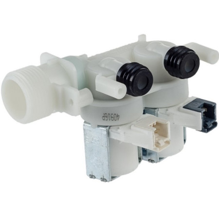 Клапан подачі води 2x90° фішка Indesit C00066518 (Італія)